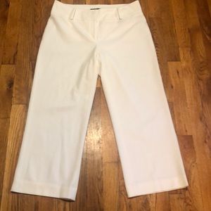 Apostrophe White Wide Leg Pants